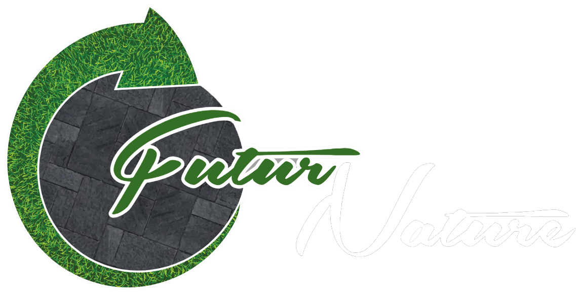 Logo Futur Nature pour services de paysagement et aménagement extérieur à Laval