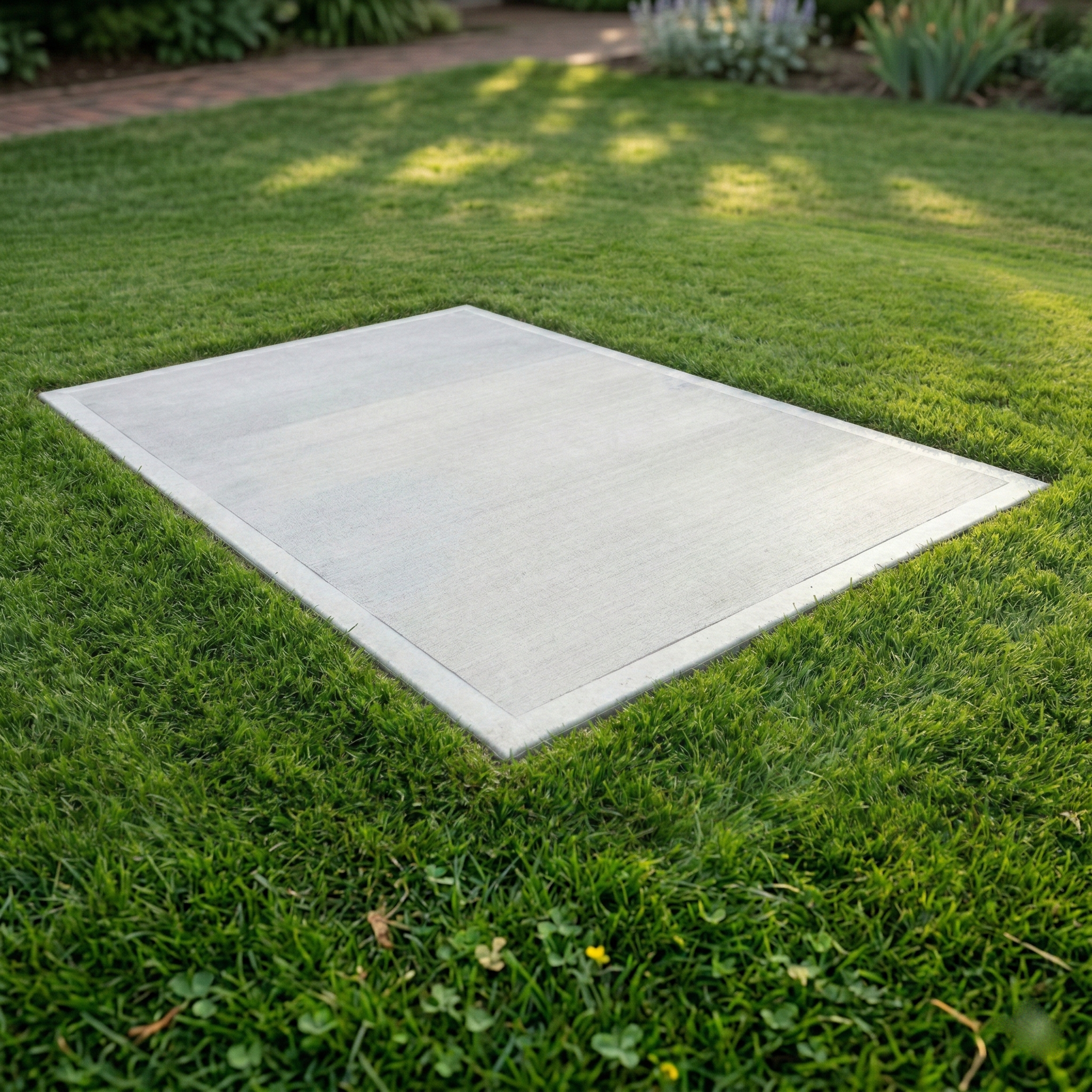 Aménagement paysager à Laval avec pavé uni et design extérieur moderne